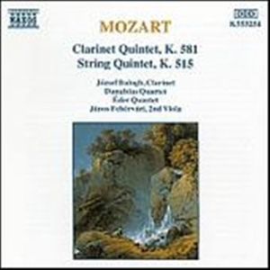 Mozart Wolfgang Amadeus - Clarinet Quintet ryhmässä Externt_Lager / Naxoslager @ Bengans Skivbutik AB (633682)