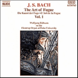 Bach Johann Sebastian - The Art Of Fugue Vol 1 ryhmässä Externt_Lager / Naxoslager @ Bengans Skivbutik AB (633696)