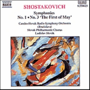 Shostakovich Dmitry - Symphonies 1 & 3 ryhmässä ME SUOSITTELEMME / Joululahjavinkki: CD @ Bengans Skivbutik AB (633710)