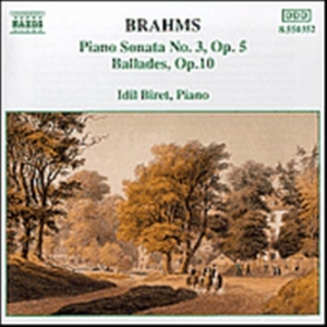 Brahms Johannes - Piano Sonatas 3 ryhmässä ME SUOSITTELEMME / Joululahjavinkki: CD @ Bengans Skivbutik AB (634811)