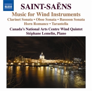 Saint-Saens - Music For Wind Instruments ryhmässä Externt_Lager / Naxoslager @ Bengans Skivbutik AB (635818)