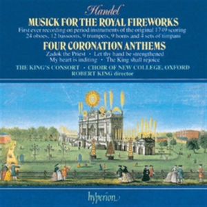 Handel George Frideric - Fireworks For The Royal Firewo ryhmässä ME SUOSITTELEMME / Joululahjavinkki: CD @ Bengans Skivbutik AB (636407)