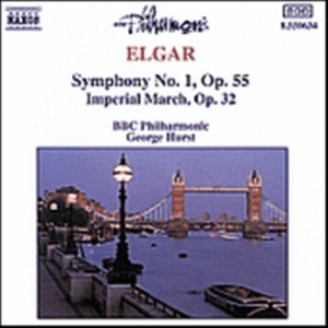 Elgar Edward - Symphony 1 ryhmässä Externt_Lager / Naxoslager @ Bengans Skivbutik AB (636728)