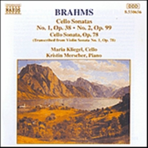 Brahms Johannes - Cello Sonatas ryhmässä Externt_Lager / Naxoslager @ Bengans Skivbutik AB (636734)