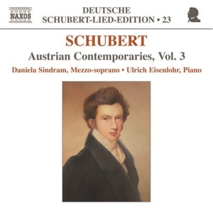 Schubert: Sindram/Eisenlohr - Austrian Contemporaries Vol. 3 ryhmässä ME SUOSITTELEMME / Joululahjavinkki: CD @ Bengans Skivbutik AB (637264)