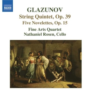 Glazunov: Fine Arts Quartet - 5 Novelettes For String Quartet ryhmässä ME SUOSITTELEMME / Joululahjavinkki: CD @ Bengans Skivbutik AB (637272)