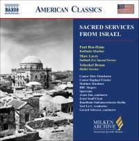 Ben-Haim/Braun/Lavry - Sacred Services From Israel ryhmässä ME SUOSITTELEMME / Joululahjavinkki: CD @ Bengans Skivbutik AB (637474)