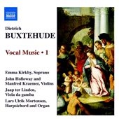 Buxtehude: Kirkby/Mortensen - Vocal Music Vol. 1 ryhmässä Externt_Lager / Naxoslager @ Bengans Skivbutik AB (637609)