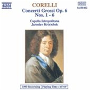 Corelli Arcangelo - Concerti Grossi Op.6 1-6 ryhmässä Externt_Lager / Naxoslager @ Bengans Skivbutik AB (637978)