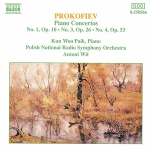 Prokofiev Sergey - Piano Concertos 1, 3 & 4 ryhmässä Externt_Lager / Naxoslager @ Bengans Skivbutik AB (637979)