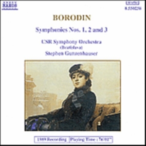 Borodin Alexander - Symphonies 1 2 & 3 ryhmässä Externt_Lager / Naxoslager @ Bengans Skivbutik AB (637985)