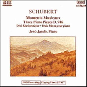 Schubert Franz - Moments Musicaux ryhmässä Externt_Lager / Naxoslager @ Bengans Skivbutik AB (638058)