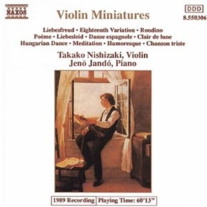 Various - Violin Miniatures ryhmässä ME SUOSITTELEMME / Joululahjavinkki: CD @ Bengans Skivbutik AB (638071)