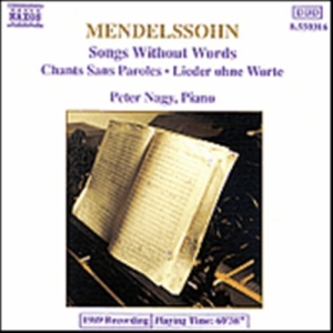 Mendelssohn Felix - Songs Without Words ryhmässä ME SUOSITTELEMME / Joululahjavinkki: CD @ Bengans Skivbutik AB (638073)