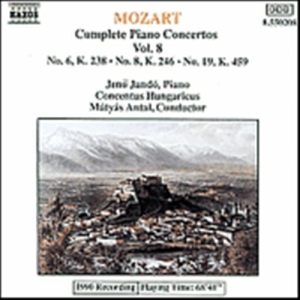 Mozart Wolfgang Amadeus - Complete Piano Concertos Vol 8 ryhmässä Externt_Lager / Naxoslager @ Bengans Skivbutik AB (638111)