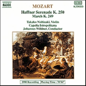 Mozart Wolfgang Amadeus - Haffner Serenade K. 250 March ryhmässä Externt_Lager / Naxoslager @ Bengans Skivbutik AB (638140)