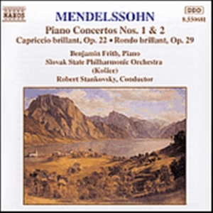 Mendelssohn Felix - Piano Concertos 1 & 2 ryhmässä ME SUOSITTELEMME / Joululahjavinkki: CD @ Bengans Skivbutik AB (638346)