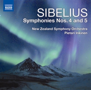 Sibelius - Symphonies  4 & 5 ryhmässä Externt_Lager / Naxoslager @ Bengans Skivbutik AB (639455)