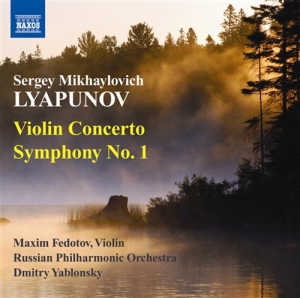 Lyapunov - Violin Concerto ryhmässä ME SUOSITTELEMME / Joululahjavinkki: CD @ Bengans Skivbutik AB (639666)