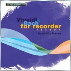 Vivaldi / Bach - For Recorder ryhmässä Externt_Lager / Naxoslager @ Bengans Skivbutik AB (639969)