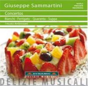 Sammartini - Concertos ryhmässä CD @ Bengans Skivbutik AB (639975)