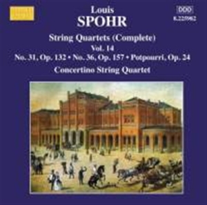 Spohr - Quartets ryhmässä ME SUOSITTELEMME / Joululahjavinkki: CD @ Bengans Skivbutik AB (640212)