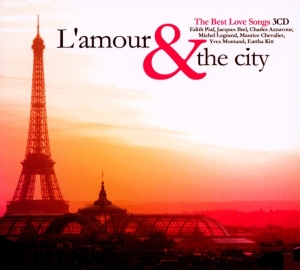 Various - L'amour & The City ryhmässä CD / Pop-Rock,Övrigt @ Bengans Skivbutik AB (640835)