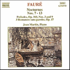 Faure Gabriel - Nocturnes Nos 7-13 ryhmässä Externt_Lager / Naxoslager @ Bengans Skivbutik AB (640879)