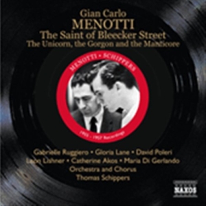 Menotti - The Saint Of Bleecker Street ryhmässä ME SUOSITTELEMME / Joululahjavinkki: CD @ Bengans Skivbutik AB (641517)