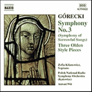 Gorecki Henryck - Symphony No 3 (Symphony Of Sorrowfu ryhmässä Externt_Lager / Naxoslager @ Bengans Skivbutik AB (641866)