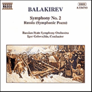 Balakirev Mily - Symphony No 2 ryhmässä ME SUOSITTELEMME / Joululahjavinkki: CD @ Bengans Skivbutik AB (642668)