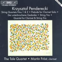 Penderecki Krzyszof - String Quartet 1/2 ryhmässä Externt_Lager / Naxoslager @ Bengans Skivbutik AB (643669)