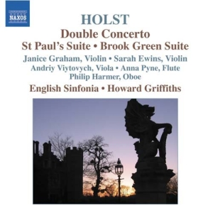 Holst: English Sinfonia - Double Violin Concerto ryhmässä Externt_Lager / Naxoslager @ Bengans Skivbutik AB (644696)