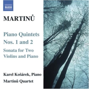 Martinu: Martinu Quartet - Piano Quintets ryhmässä ME SUOSITTELEMME / Joululahjavinkki: CD @ Bengans Skivbutik AB (644699)