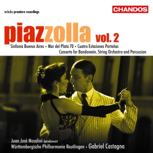 Piazzolla: Castagna - Orchestral Works Vol 2 ryhmässä CD @ Bengans Skivbutik AB (644962)