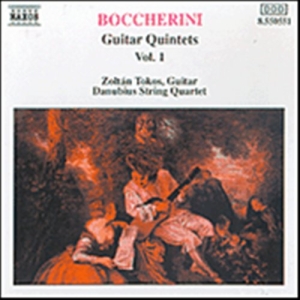 Boccherini Luigi - Guitar Quintets Vol 1 ryhmässä Externt_Lager / Naxoslager @ Bengans Skivbutik AB (646143)