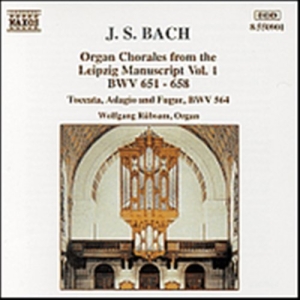 Bach Johann Sebastian - Organ Chorales Vol 1 ryhmässä Externt_Lager / Naxoslager @ Bengans Skivbutik AB (646525)