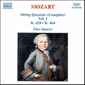 Mozart Wolfgang Amadeus - String Quartets Vol 1 ryhmässä Externt_Lager / Naxoslager @ Bengans Skivbutik AB (647815)