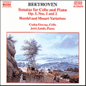 Beethoven Ludwig Van - Sonatas For Cello And Piano Op ryhmässä Externt_Lager / Naxoslager @ Bengans Skivbutik AB (647997)