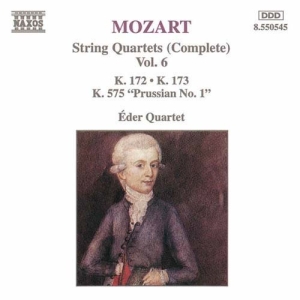 Mozart Wolfgang Amadeus - String Quartets Vol 6 ryhmässä Externt_Lager / Naxoslager @ Bengans Skivbutik AB (648027)