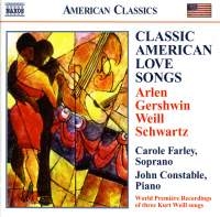 Carole Farley/ John Constable - Classic American Love Songs ryhmässä ME SUOSITTELEMME / Joululahjavinkki: CD @ Bengans Skivbutik AB (648625)