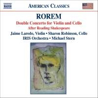 Rorem - Concerto For Violin & Cello ryhmässä ME SUOSITTELEMME / Joululahjavinkki: CD @ Bengans Skivbutik AB (648626)