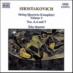 Shostakovich Dmitry - String Quartets 4, 6 & 7 ryhmässä Externt_Lager / Naxoslager @ Bengans Skivbutik AB (649489)