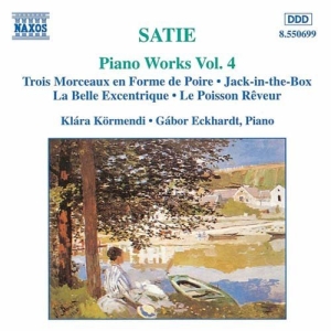 Satie Erik - Piano Works Vol 4 ryhmässä ME SUOSITTELEMME / Joululahjavinkki: CD @ Bengans Skivbutik AB (650382)