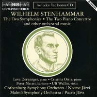 Stenhammar Wilhelm - Symphony 1/2 & Piano Concerto ryhmässä CD @ Bengans Skivbutik AB (650477)