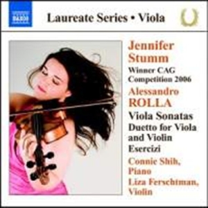 Rolla - Sonatas For Viola And Piano ryhmässä Externt_Lager / Naxoslager @ Bengans Skivbutik AB (650816)