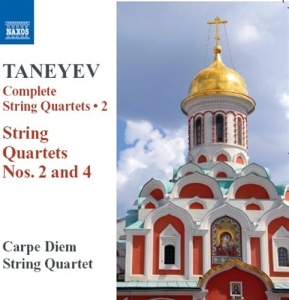 Taneyev - String Quartets ryhmässä ME SUOSITTELEMME / Joululahjavinkki: CD @ Bengans Skivbutik AB (650829)