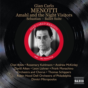 Menotti - Amahl And The Night Visitors ryhmässä ME SUOSITTELEMME / Joululahjavinkki: CD @ Bengans Skivbutik AB (650833)