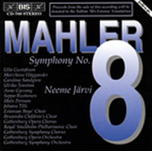 Mahler Gustav - Symphony 8 (Järvi) ryhmässä ME SUOSITTELEMME / Joululahjavinkki: CD @ Bengans Skivbutik AB (651090)