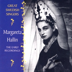 Hallin Margareta - Great Swedish Singers ryhmässä Externt_Lager / Naxoslager @ Bengans Skivbutik AB (651098)